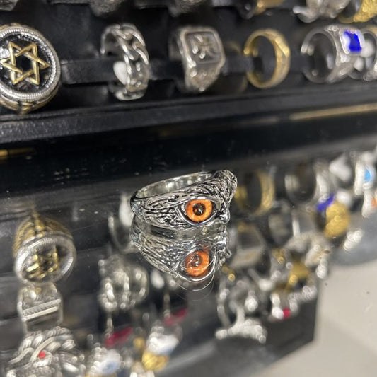 Ojos Naranja de Búho
