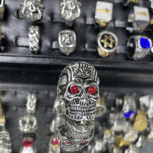 Skull Red Eyes